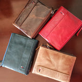 Genuine Leather Bifold RFID Wallet