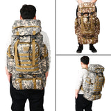 70L Waterproof Outdoor Camouflage Tactical Backpack