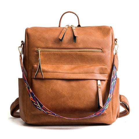 Light Weight Stylish Leather Backpack