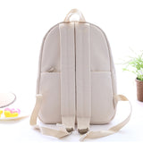 Retro Student Canvas Backpack
