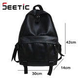 Soft PU Leather Backpack